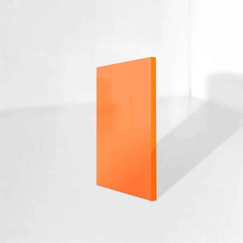 Pannello Plexiglass Colorato Arancio 3mm