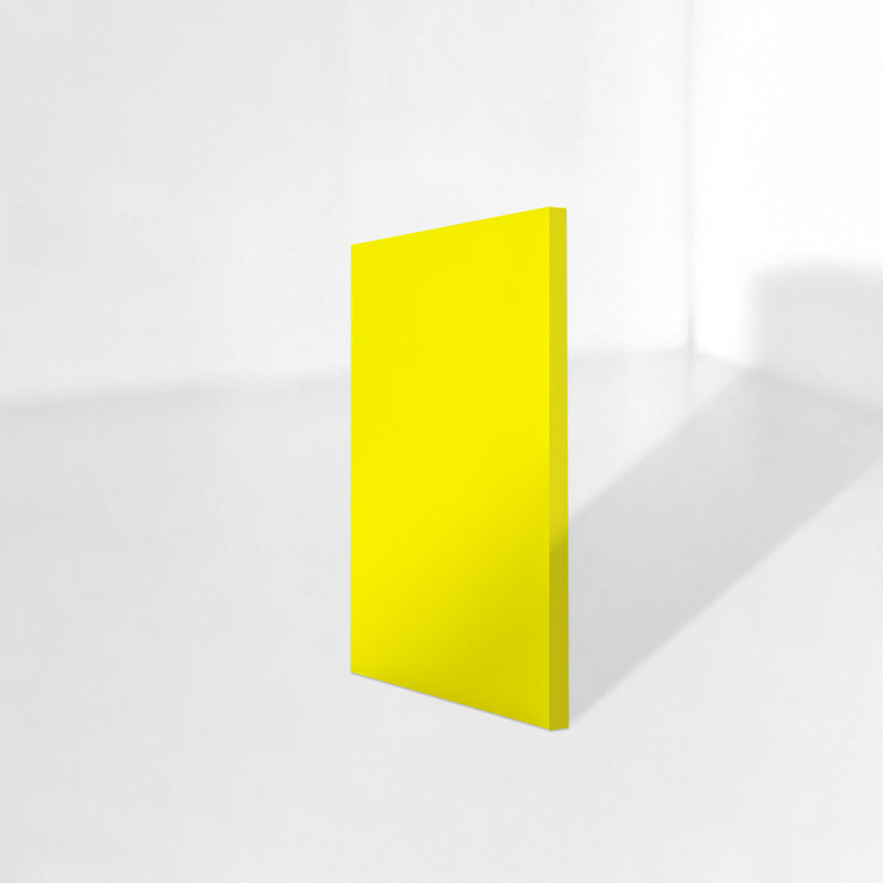 Pannello Plexiglass Colorato Giallo Chiaro 3mm