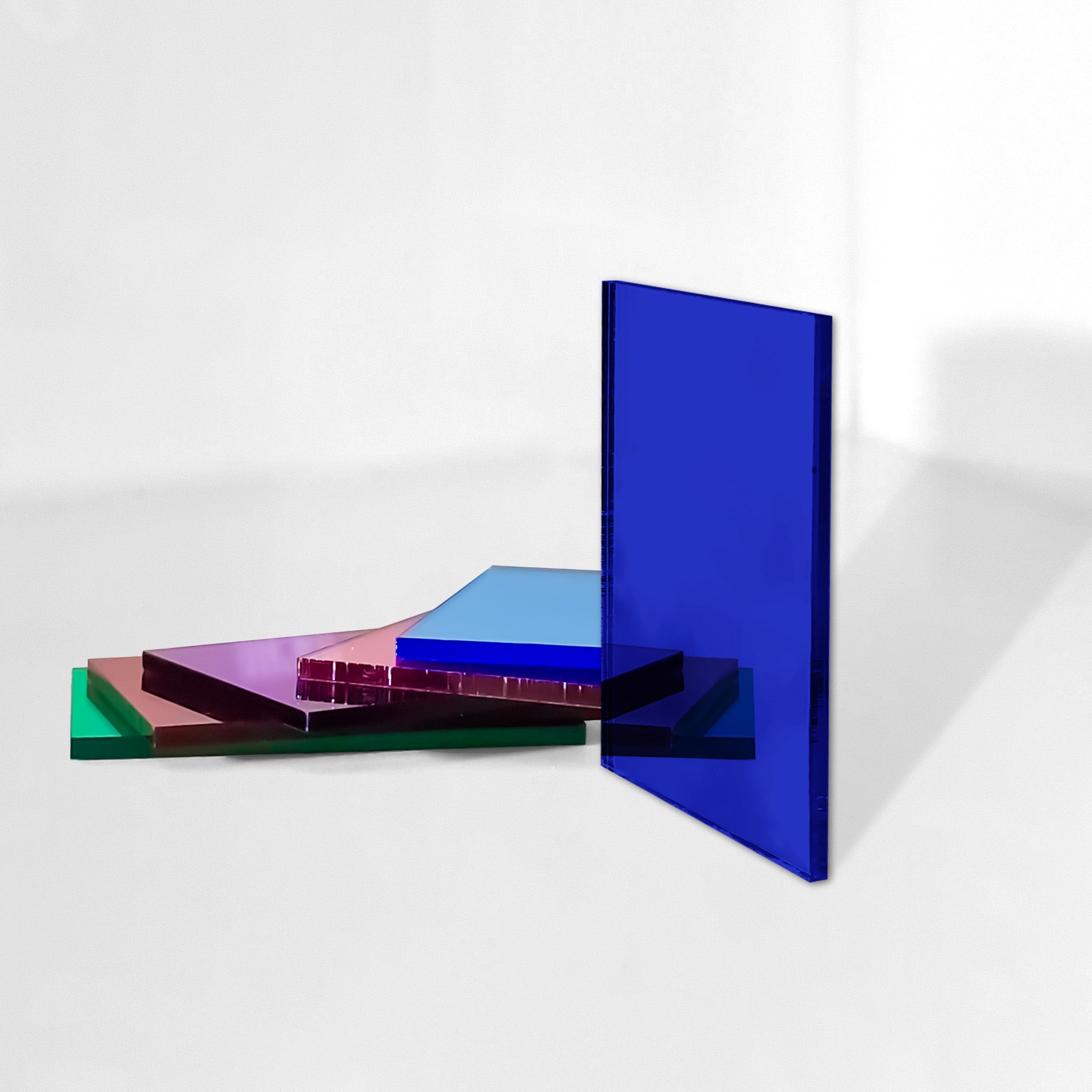 Pannello Plexiglass Specchiato Blu