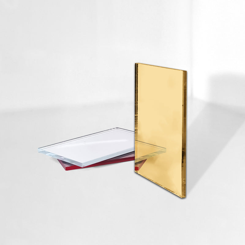 Pannello Plexiglass Specchiato Oro