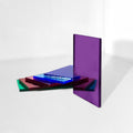 Pannello Plexiglass Specchiato Viola