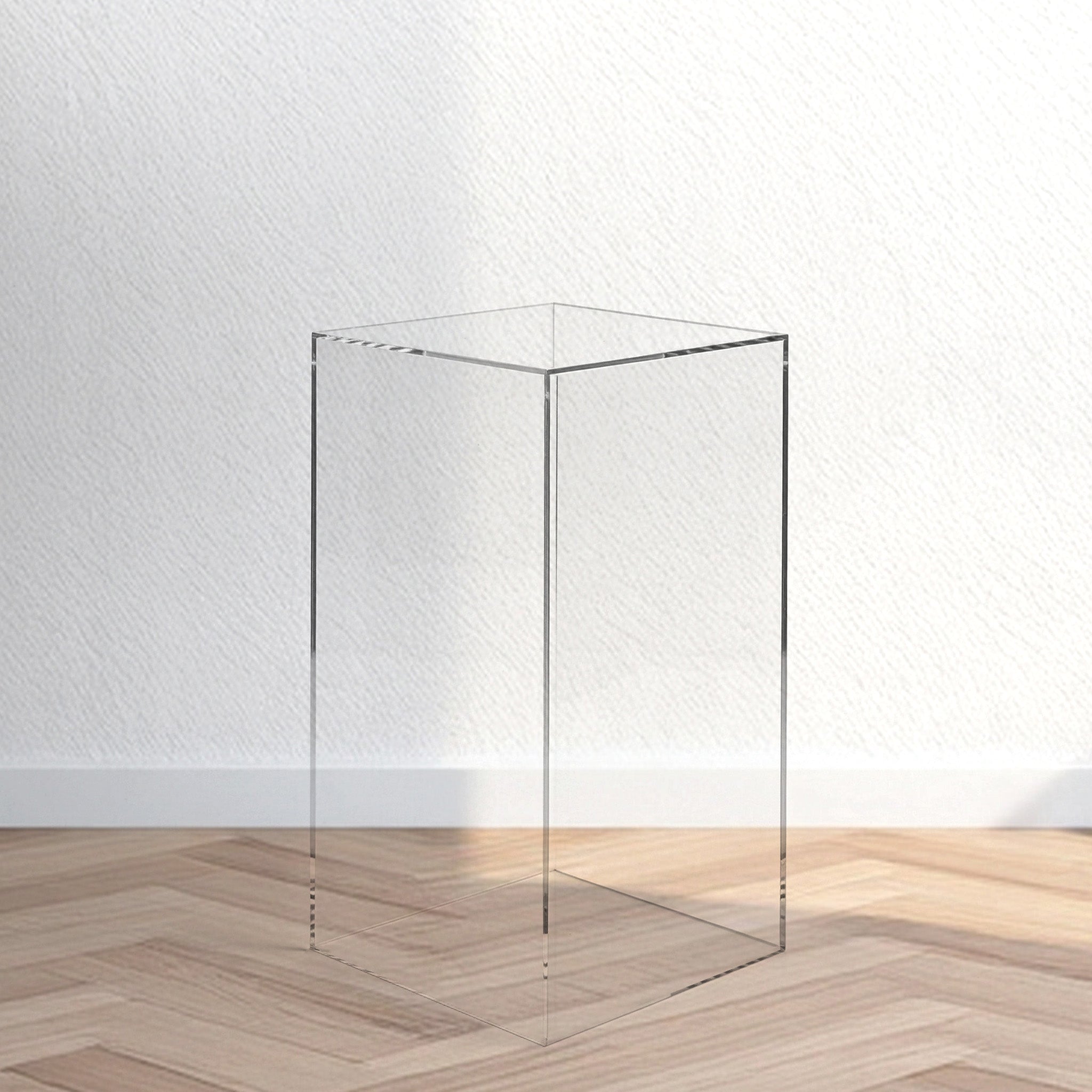 Colonna Espositore in Plexiglass Trasparente 30x30x80 cm